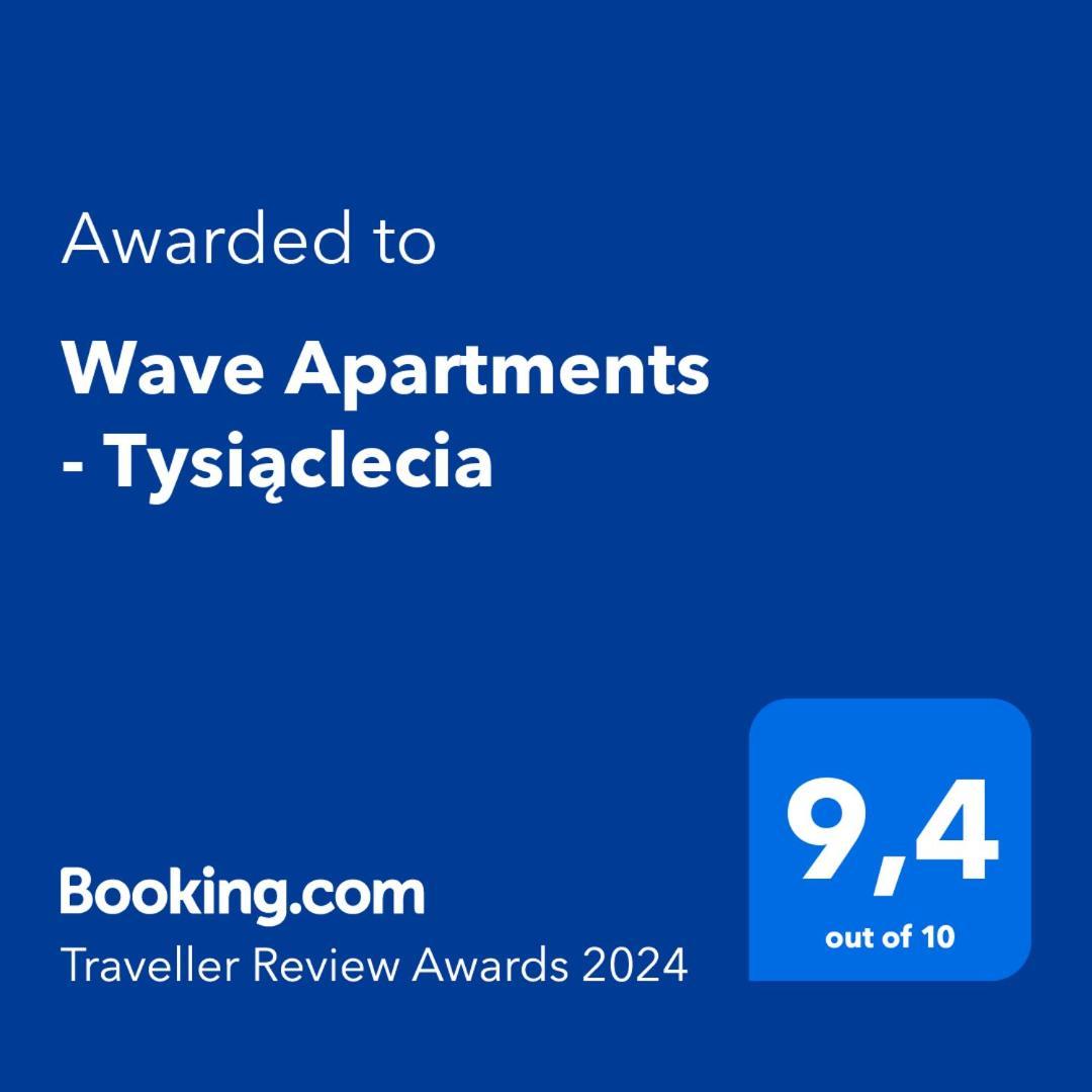 Wave Apartments - Tysiaclecia Gdańsk Exterior foto